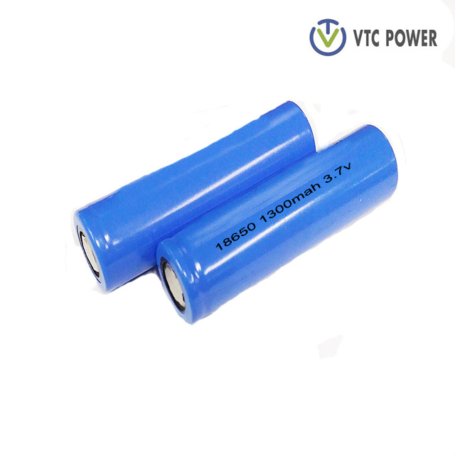 Li-ioi 18650 1300mah 3.7v bateria kargagarria